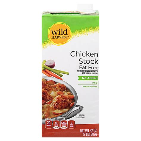 Is Wild Harvest chicken stock gluten free